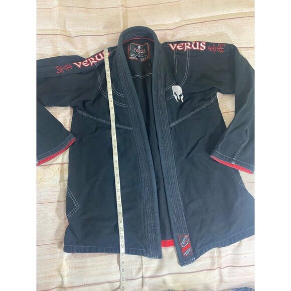 Verus Unisex Jiu Jitsu Athletic Black Gi TOP ONLY - A4 - Picture 5 of 10